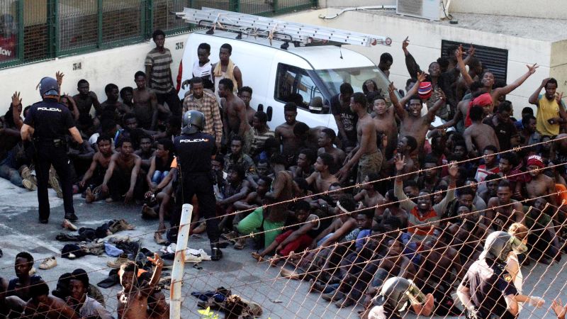 Spain’s Ceuta Overwhelmed by Record Migrant Influx Amid Sexual Assault Allegations